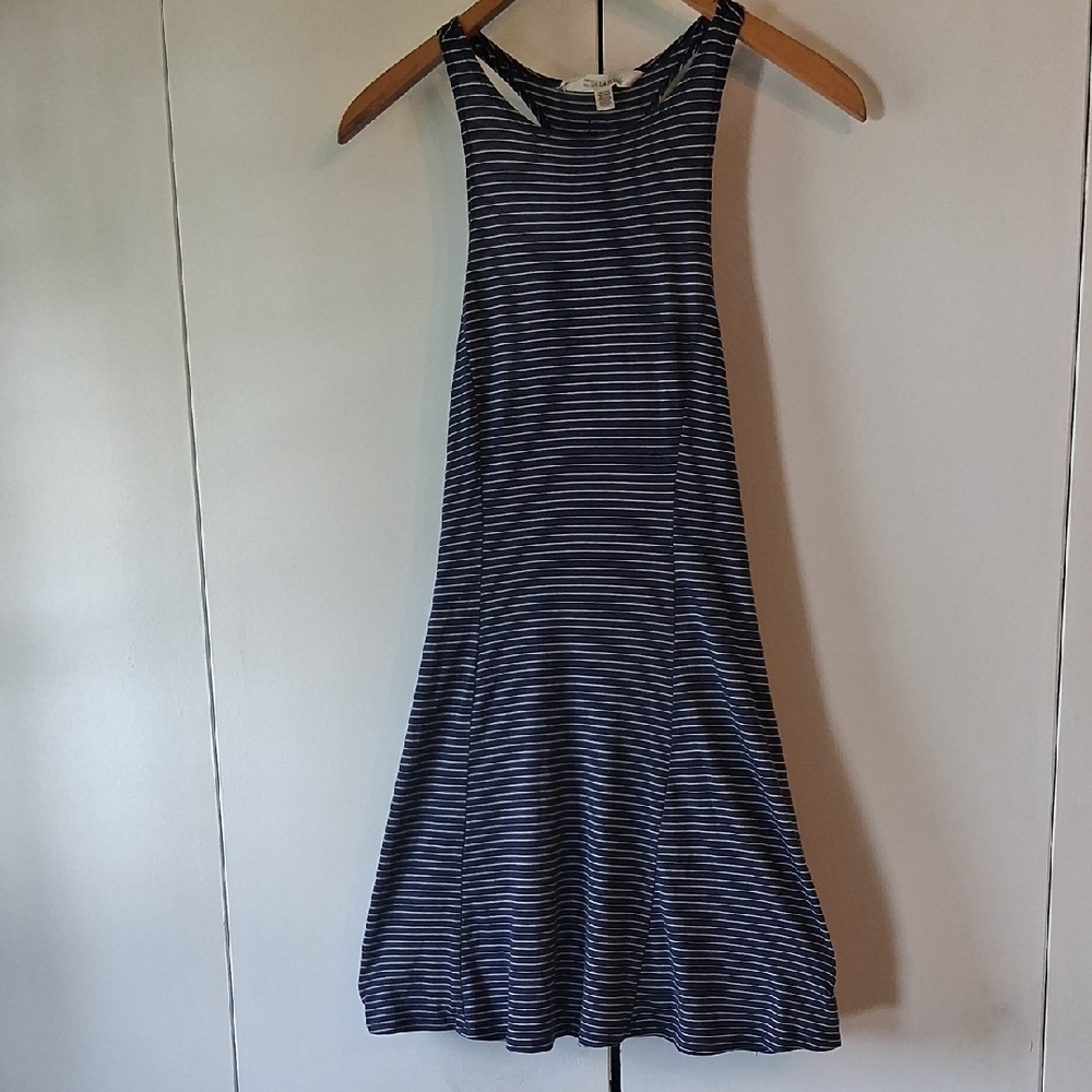 Striped Sleeveless Dress